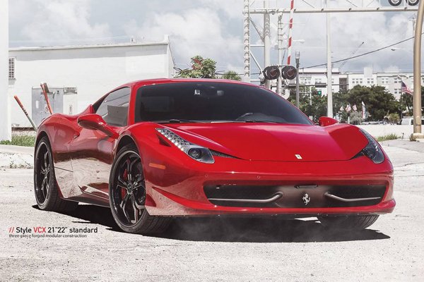 Ferrari 458 Italia на дисках Vellano Wheels