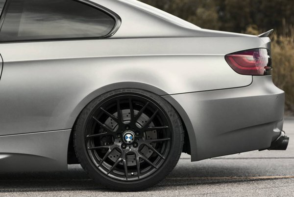 BMW e92 серый матовый