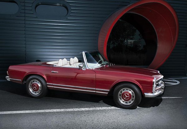 Overdrive восстановил Mercedes 280SL 1971 года