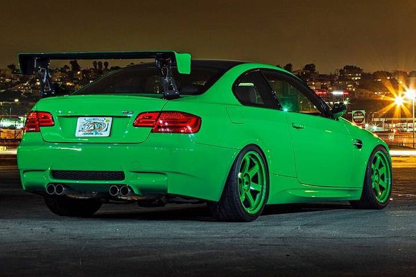 BMW m3 e92 Green