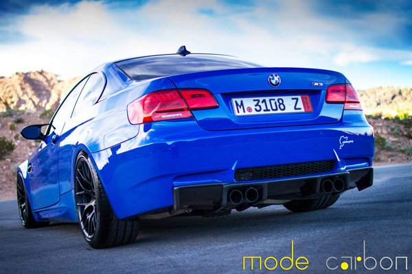 BMW M3 (E92) Santorini Blue от Mode Carbon