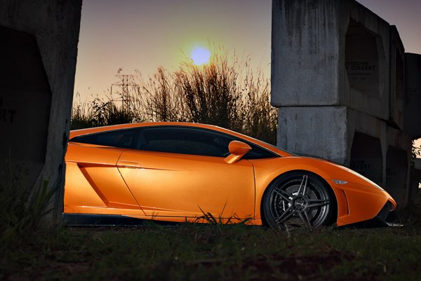 Lamborghini Gallardo LP550 с дисками ADV.1 Wheels