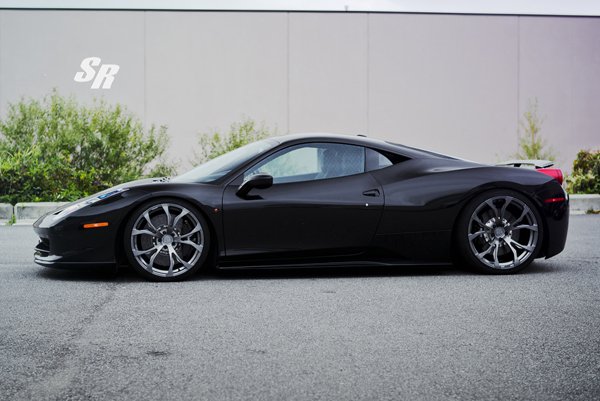 Ferrari 458 Italia на дисках PUR Wheels