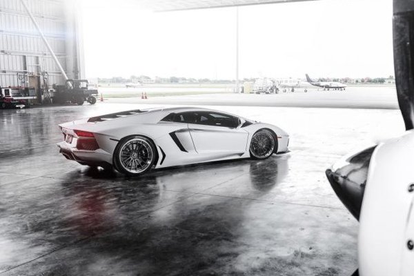 Lamborghini Aventador с дисками ADV.1 Wheels