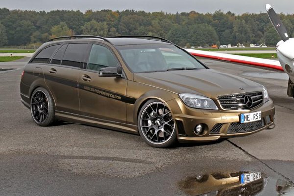 Mercedes C63 от FolienCenter-NRW и SR-Performance