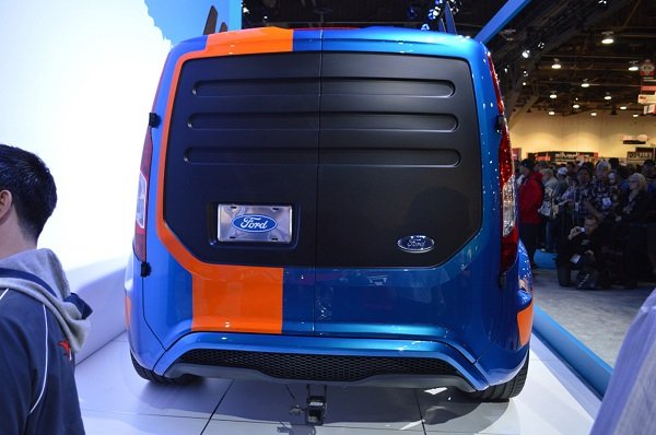 SEMA 2013: Hot Wheels Ford Transit Connect