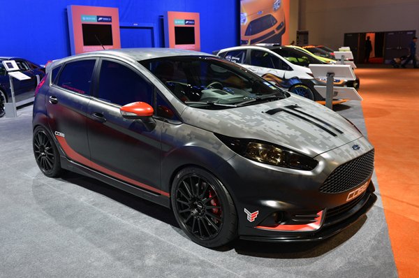 Ford Fiesta ST на автошоу SEMA 2013