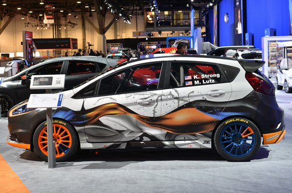 Ford Fiesta ST на автошоу SEMA 2013