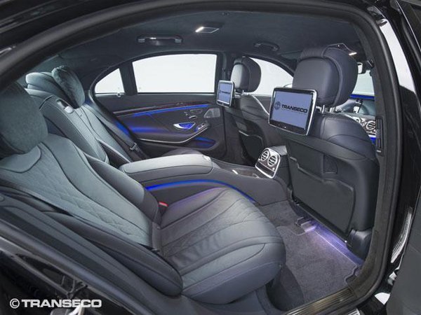 Бронированный Mercedes S-Class W222 от Transeco 