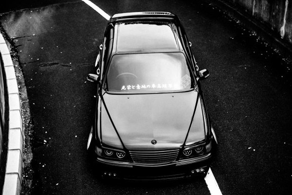 Lexus LS Avex Y33 - максимальное занижение 