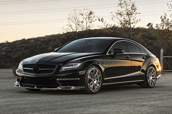 Mercedes-Benz CLS63 AMG в обвесе Vorsteiner