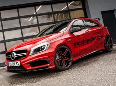 Mcchip-DKR «прокачал» Mercedes-Benz A45 AMG