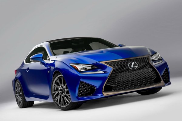 Lexus частично рассекретил RC F Coupe