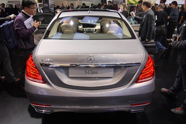 Детройт 2014: Mercedes-Benz S600