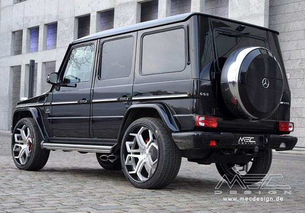 MEC Design «посадил» Mercedes-Benz G63 AMG на 24-дюймовые колеса