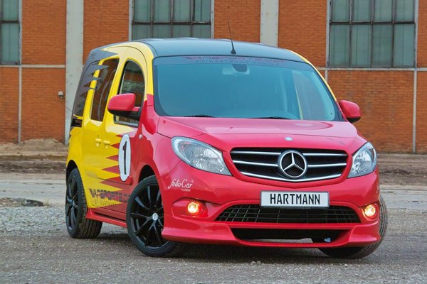 Hartman Tuning добавил спортивности фургону Mercedes-Benz Citan