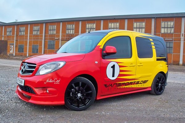 Hartman Tuning добавил спортивности фургону Mercedes-Benz Citan