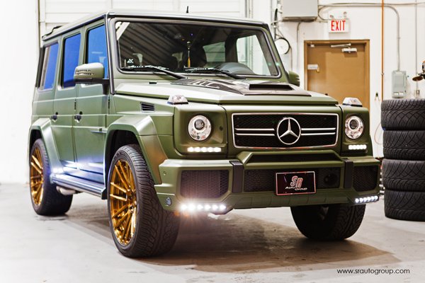 Mercedes-Benz G63 AMG в тюнинге SR Auto Group