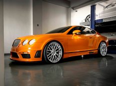 Bentley Continental Black Bison на дисках DPE Wheels