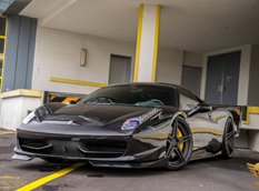 Ferrari 458 Italia Murdered Out от Luxury Customs