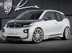 Lumma Design показала тизеры BMW CLR i3 и CLR i8