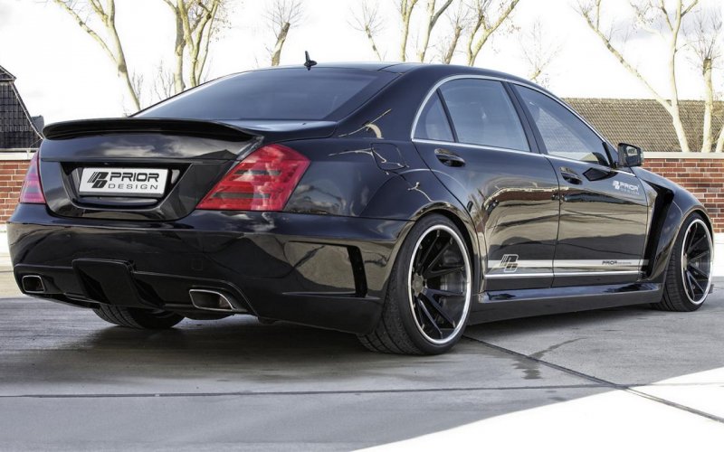 Mercedes-Benz S-Class (W221) в обвесе Prior Design