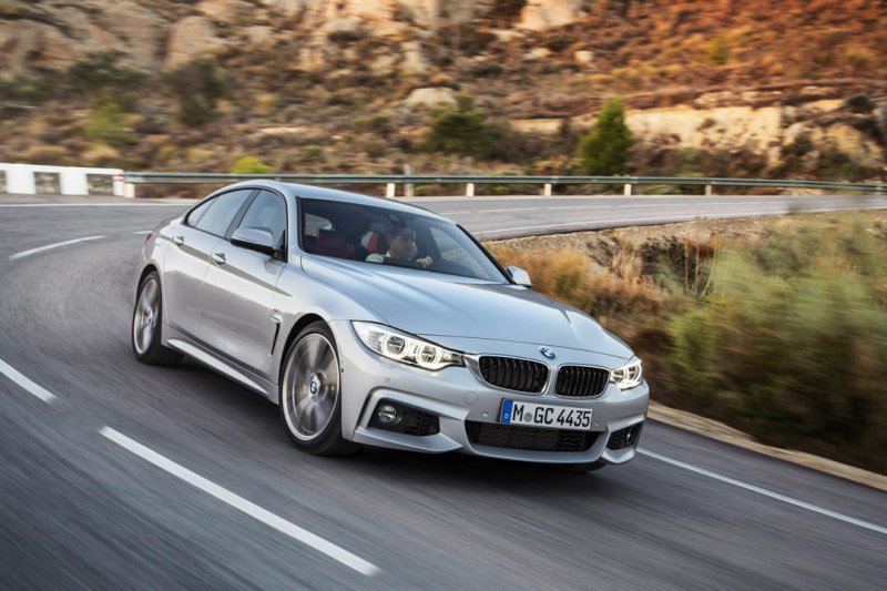 В сеть попали официальные фото BMW 4-Series Gran Coupe