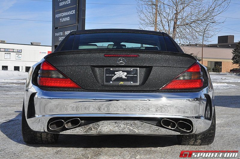 Mercedes-Benz SL55 AMG в тюнинге ZR Auto