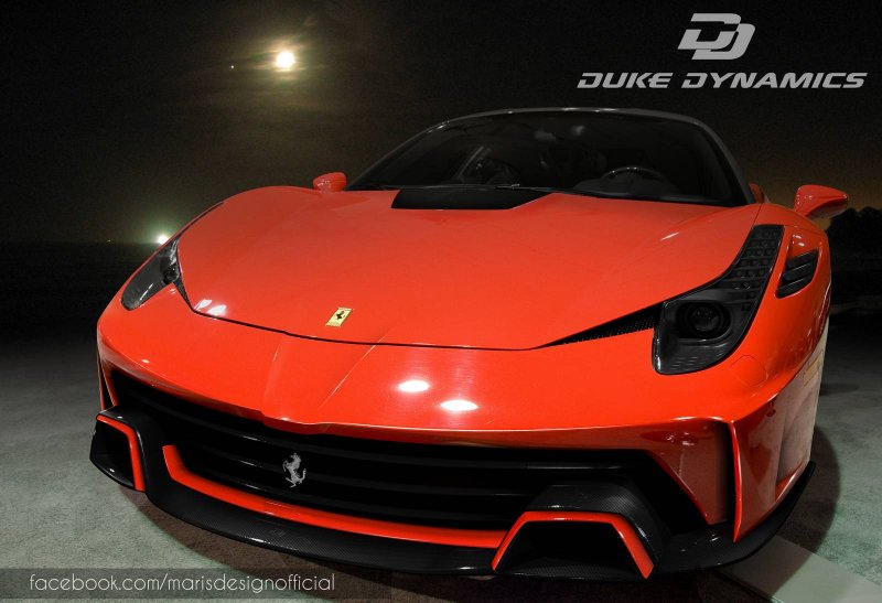 Duke Dynamics работает над тюнинг-пакетом для Ferrari 458 Italia 