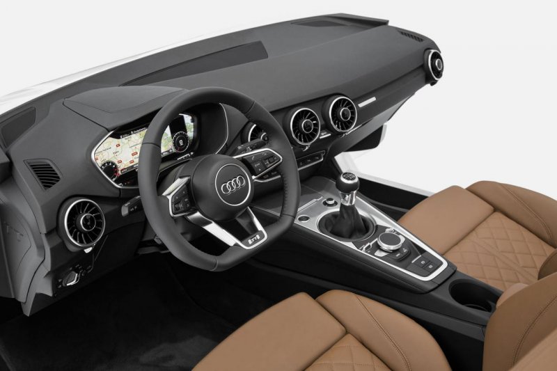 Audi показала интерьер нового поколения спорткара TT