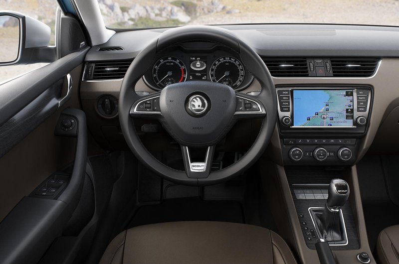 В Женеве покажут Skoda Octavia Scout 2015 