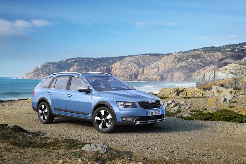 В Женеве покажут Skoda Octavia Scout 2015 