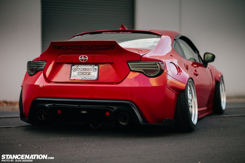 Тюнинг-магазин SpeedElement доработал спорткар Scion FRS