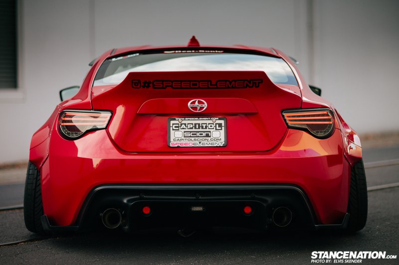 Тюнинг-магазин SpeedElement доработал спорткар Scion FRS