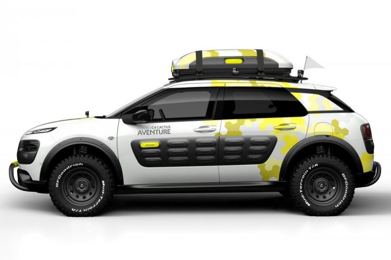 Citroen построил внедорожный концепт C4 Cactus Aventure