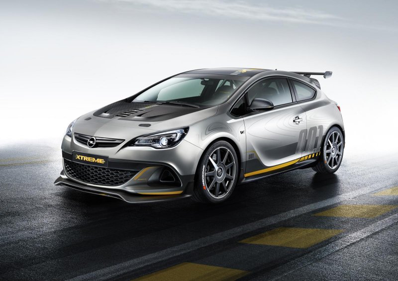 Opel представил экстремальный хэтчбек Astra OPC Extreme