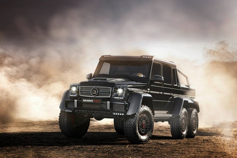 В Женеве покажут обновленный Brabus 700 6&#215;6