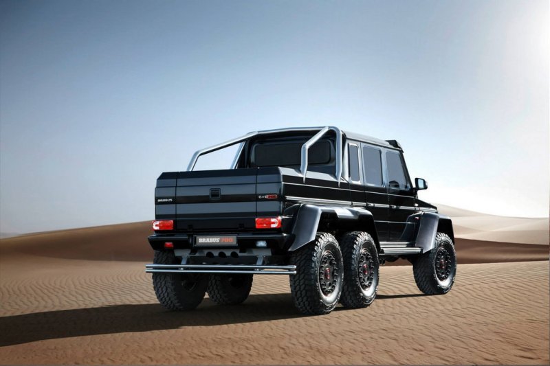 В Женеве покажут обновленный Brabus 700 6&#215;6