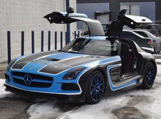 Mercedes SLS AMG Black Series Area 27 Race Track от ZR Auto