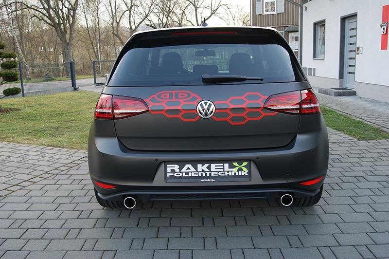 Volkswagen Golf GTI VII от Rakelx Folientechnik