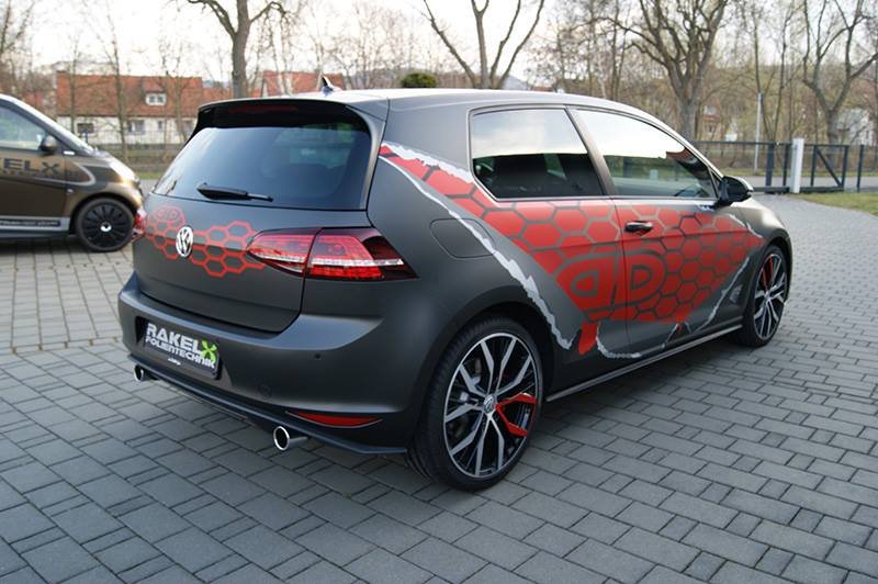 Volkswagen Golf GTI VII от Rakelx Folientechnik