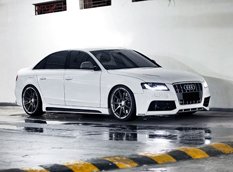 Audi A4 B8 в обвесе Rieger из Индонезии