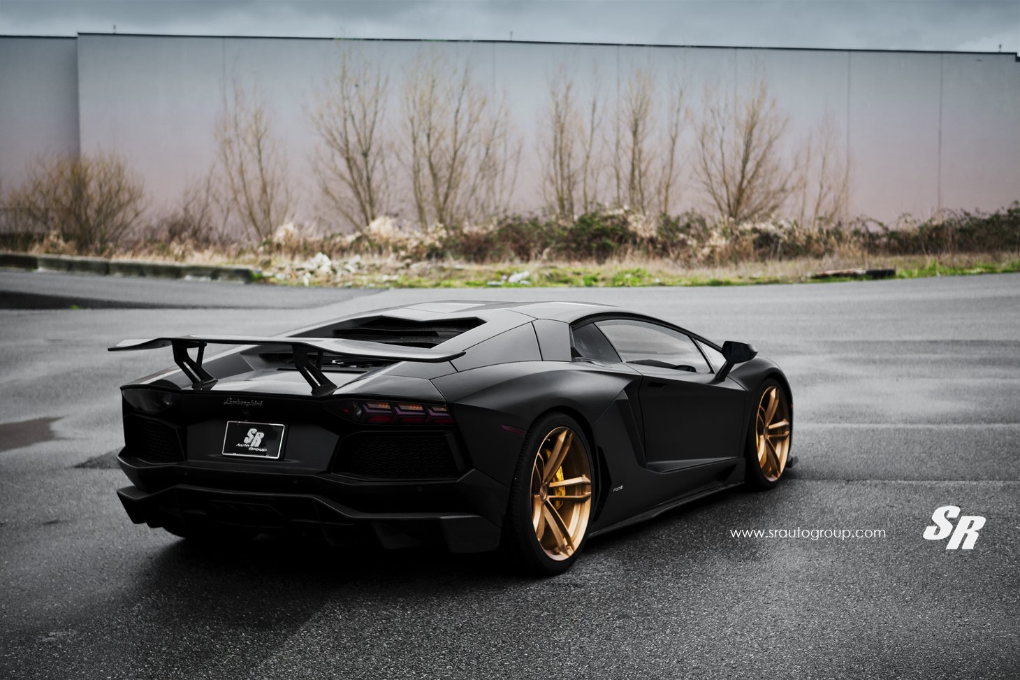 Lamborghini Aventador lp700 4 Black