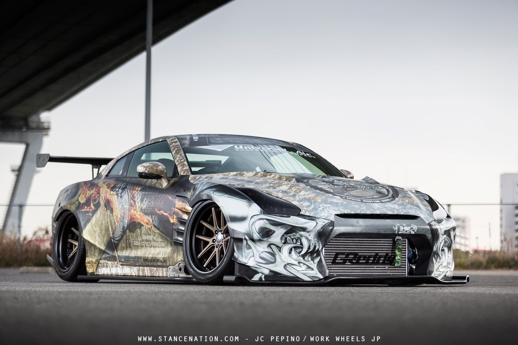 Nissan GT-R Godzilla от японского ателье Ben Sopra » Автомобили и тюнинг