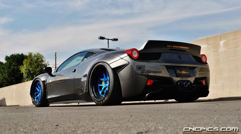 Ferrari 458 Italia в тюнинге LB Performance