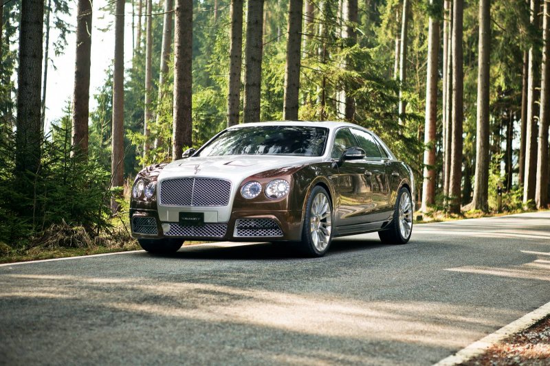 Bentley Continental Flying Spur в тюнинге Mansory