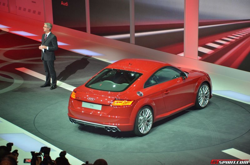 Женева 2014: Audi представила третье поколение купе TT и TTS