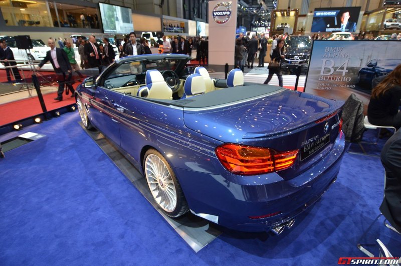 Женева 2014: Alpina 4-Series BiTurbo Convertible