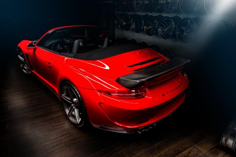 Porsche 911 Carrera Cabrio в обвесе Stinger от TopCar