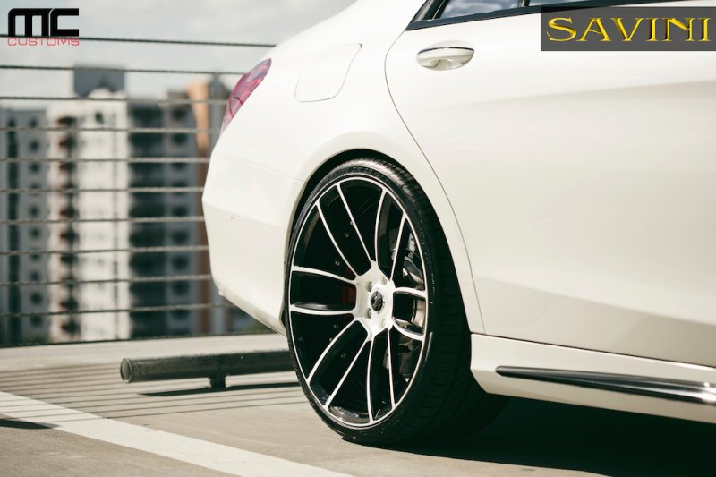 Mercedes-Benz S63 AMG от Savini Wheels